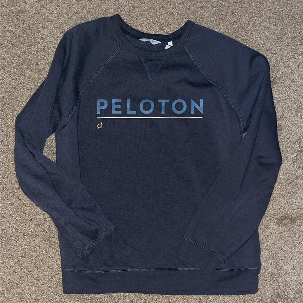 Peloton Women’s Dark Blue Crewneck Sweatshirt
